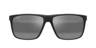 Maui Jim LEHOPULU MJ0598S men Black Squared Sunglasses