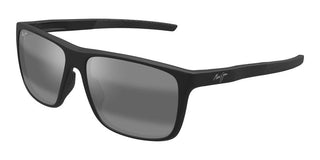 Maui Jim LEHOPULU MJ0598S men Black Squared Sunglasses