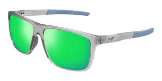 Maui Jim LEHOPULU MJ0598S men Grey Squared Sunglasses