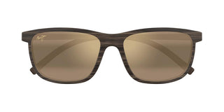 Maui Jim Lele Kawa Mj0811s Unisex Brown Geometric Sunglasses