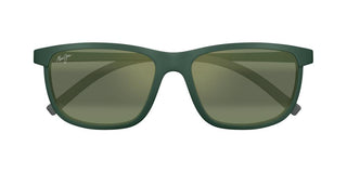 Maui Jim Lele Kawa Mj0811s Unisex Green Geometric Sunglasses