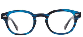 Moscot Lemtosh Unisex Blue Geometric Eyeglasses
