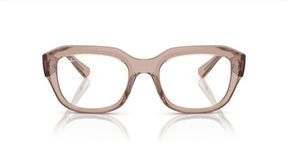 Ray-Ban LEONID RX 7225 unisex Brown Squared Eyeglasses
