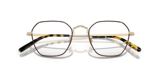 Oliver Peoples Levison Ov 1334 Unisex Gold Geometric Eyeglasses