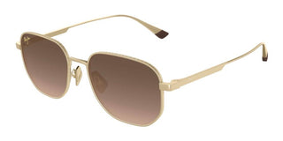 Maui Jim Lewalani Mj0633s Unisex Gold Squared Sunglasses