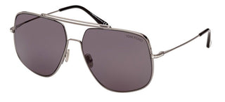 Tom Ford LIAM FT 0927 men Ruthenium Geometric Sunglasses