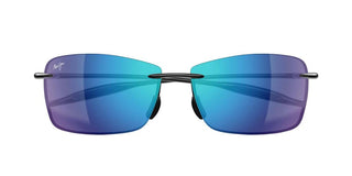 Maui Jim LIGHTHOUSE MJ0423S unisex Black Squared Sunglasses