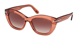 Tom Ford LINDA-02 FT1285 unisex Orange Butterfly Sunglasses