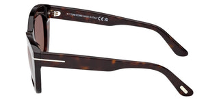 Tom Ford LINDA-02 FT1285 unisex Havana Butterfly Sunglasses