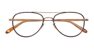 GARRETT LEIGHT LINNIE unisex Havana Pilot Eyeglasses