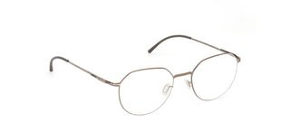 Ic!berlin Lio Ic5030 Unisex Brown Round Eyeglasses