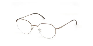 Ic!berlin Lio Ic5030 Unisex Brown Round Eyeglasses