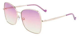 Liu Jo LJ142S women Gold Butterfly Sunglasses