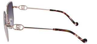 Liu Jo LJ154S women Gold Butterfly Sunglasses