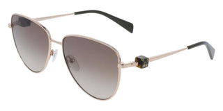 Liu Jo Lj161s Women Gold Pilot Sunglasses