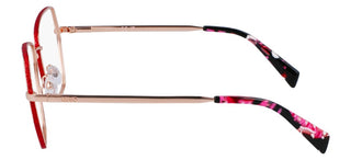 Liu Jo Lj2172 Women Rose Gold Geometric Eyeglasses