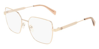 Liu Jo LJ2180 women Gold Squared Eyeglasses
