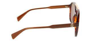 Liu Jo LJ821S women Brown Pilot Sunglasses