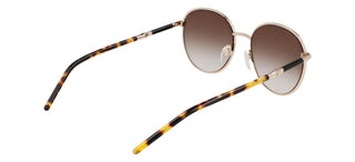 Longchamp Lo171s N Women Gold Round Sunglasses