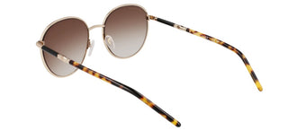 Longchamp Lo171s N Women Gold Round Sunglasses
