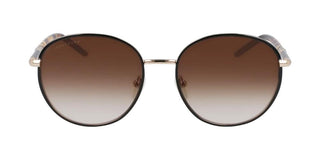 Longchamp Lo171s N Women Gold Round Sunglasses