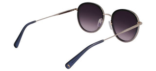 Longchamp Lo176s N Women Silver Round Sunglasses