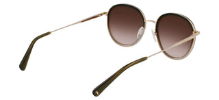 Longchamp Lo176s N Women Gold Round Sunglasses