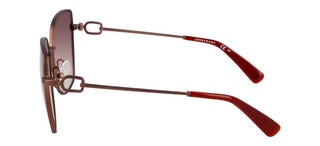 Longchamp Lo177s N Women Brown Butterfly Sunglasses