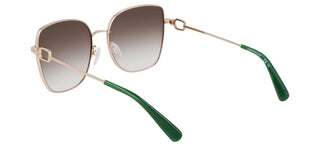 Longchamp Lo177s N Women Gold Butterfly Sunglasses