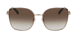 Longchamp Lo177s N Women Gold Butterfly Sunglasses