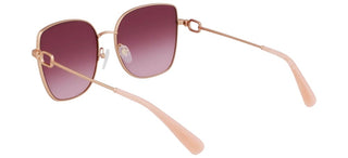 Longchamp Lo177s N Women Rose Gold Butterfly Sunglasses