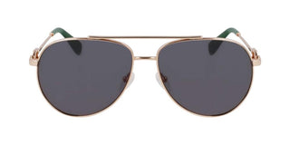 Longchamp Lo178s N Women Gold Pilot Sunglasses
