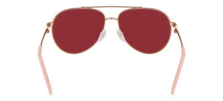Longchamp Lo178s N Women Rose Gold Pilot Sunglasses