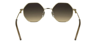 Longchamp Lo179s N Women Gold Geometric Sunglasses