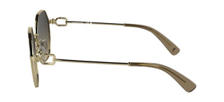 Longchamp Lo179s N Women Gold Geometric Sunglasses