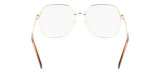 Longchamp Lo2148 Women Gold Geometric Eyeglasses