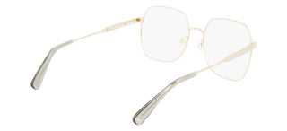 Longchamp Lo2148 Women Gold Geometric Eyeglasses