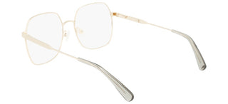 Longchamp Lo2148 Women Gold Geometric Eyeglasses