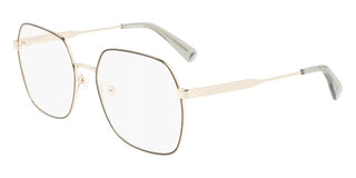 Longchamp Lo2148 Women Gold Geometric Eyeglasses