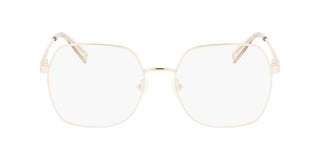 Longchamp Lo2148 Women Gold Geometric Eyeglasses