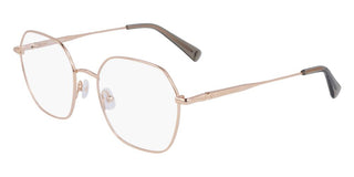 Longchamp Lo2152 N Women Gold Geometric Eyeglasses