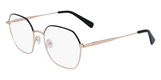 Longchamp Lo2152 N Women Gold Geometric Eyeglasses
