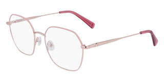 Longchamp Lo2152 N Women Rose Gold Geometric Eyeglasses