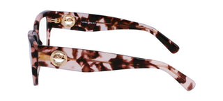 Longchamp Lo2703 N Women Havana Rectangle Eyeglasses