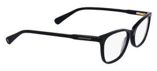 Longchamp Lo2708 N Women Black Rectangle Eyeglasses
