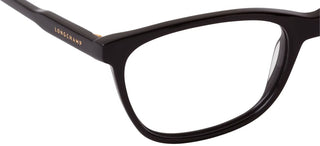Longchamp Lo2708 N Women Black Rectangle Eyeglasses