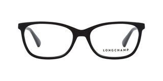 Longchamp Lo2708 N Women Black Rectangle Eyeglasses