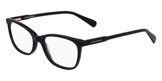 Longchamp Lo2708 N Women Black Rectangle Eyeglasses