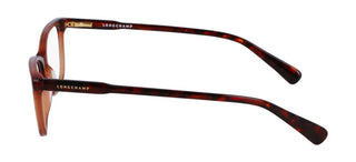 Longchamp Lo2708 N Women Brown Rectangle Eyeglasses