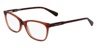 Longchamp Lo2708 N Women Brown Rectangle Eyeglasses